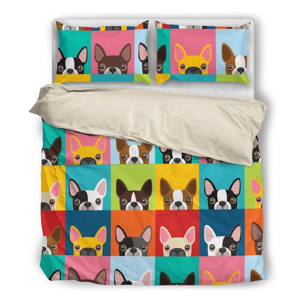 Boston Terrier Bedding Set