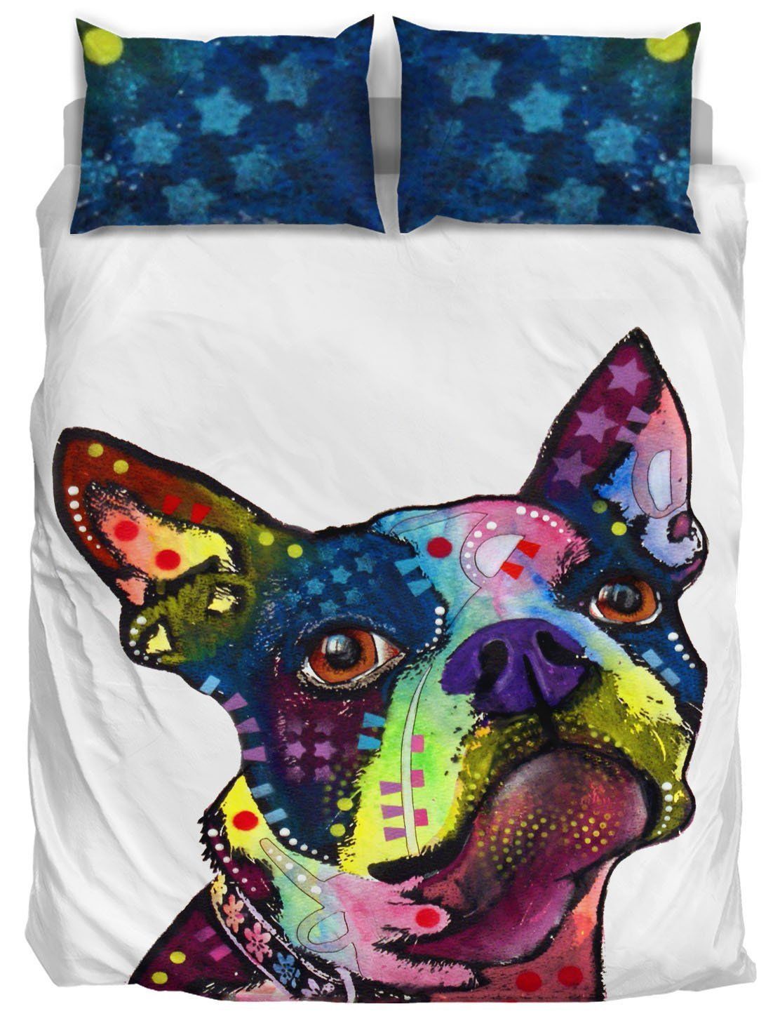 Boston Terrier Bedding Set