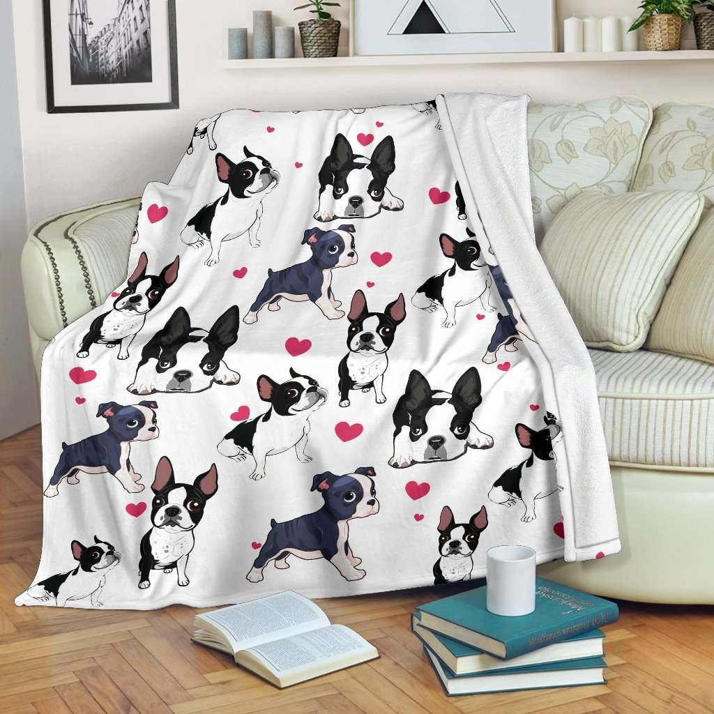 Boston Terrier – Blanket – 1014