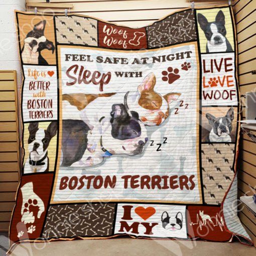 Boston Terrier Dog Blanket LNT1212014 Quilt Blanket