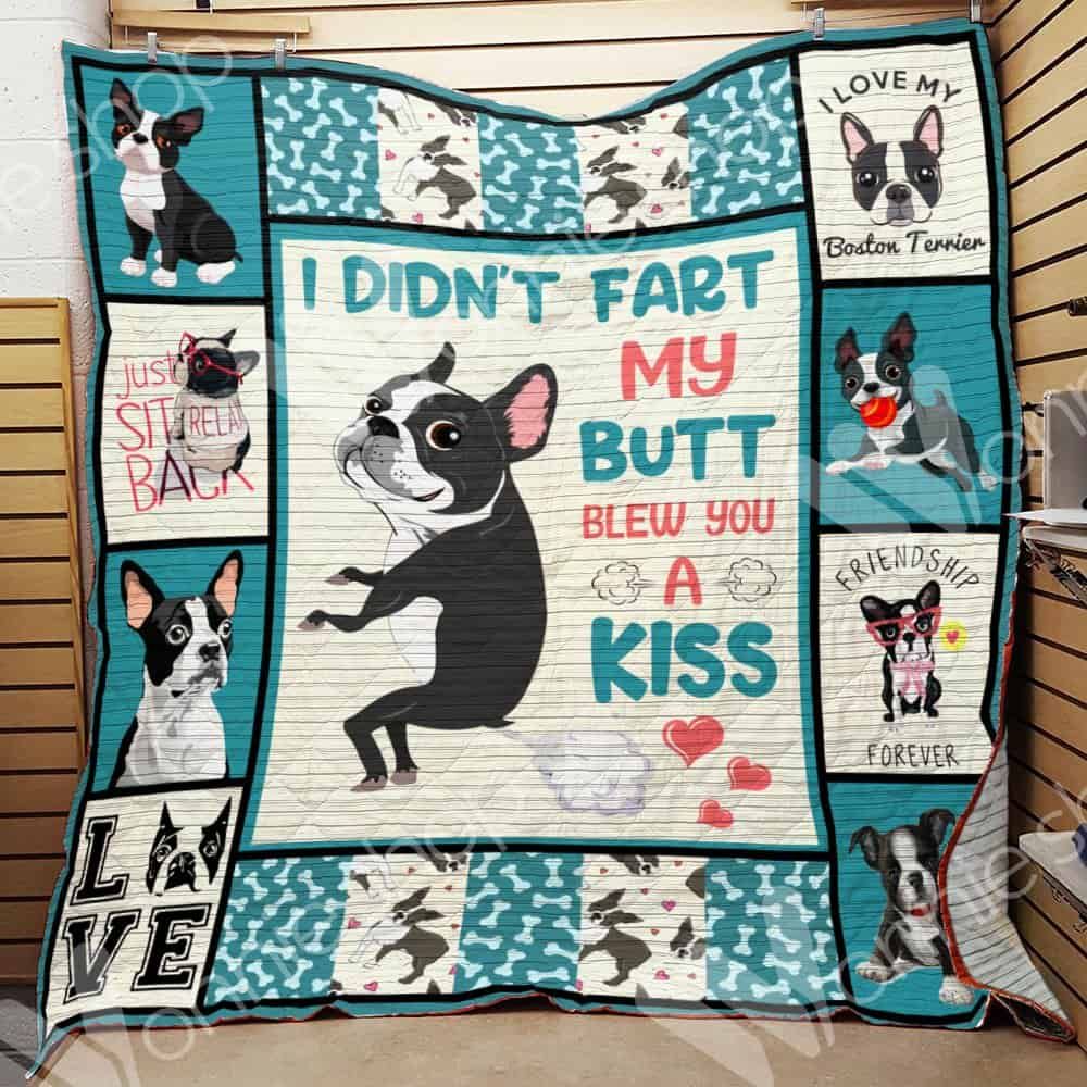 Boston Terrier Dog Quilt Blanket DHC0102746TD