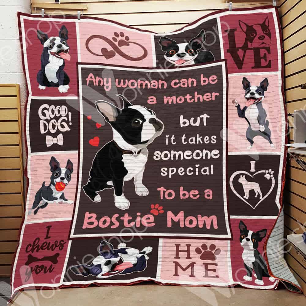 Boston Terrier Dog Quilt Blanket DHC0102750TD