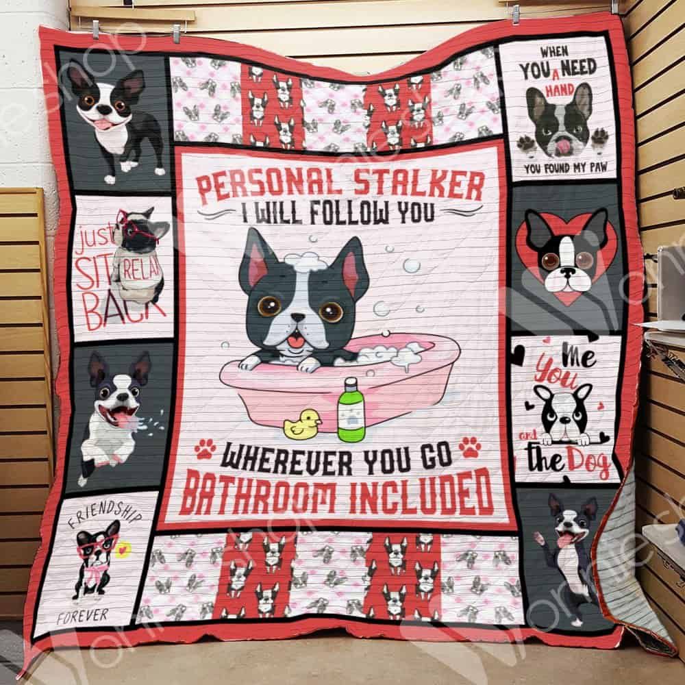 Boston Terrier Dog Quilt Blanket DHC0102904TD