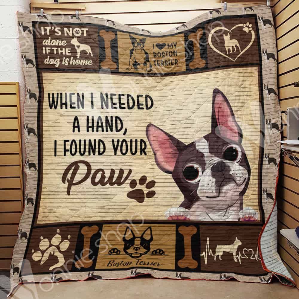 Boston Terrier Dog Quilt Blanket DHC0302765TD