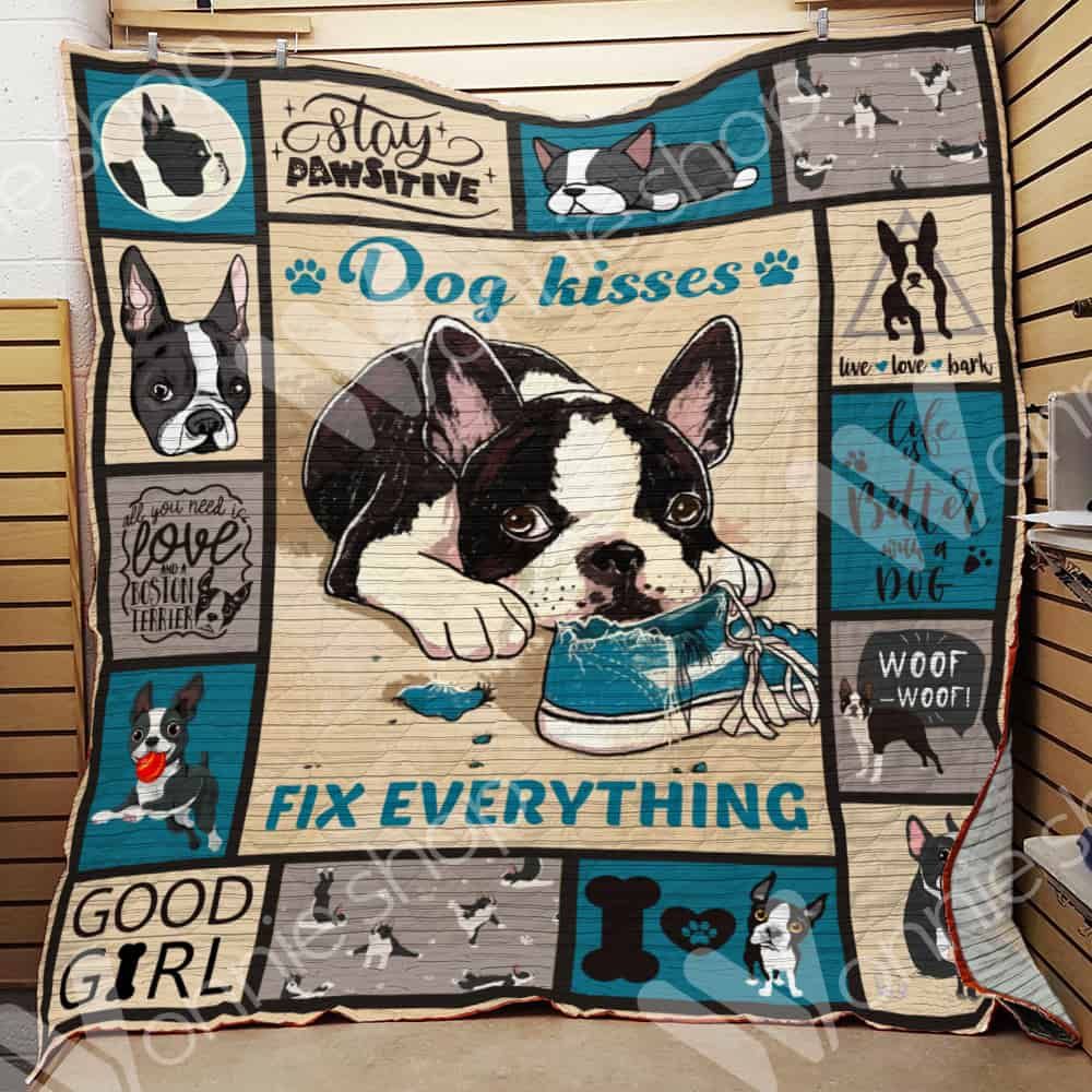 Boston Terrier Dog Quilt Blanket DHC0602520TD