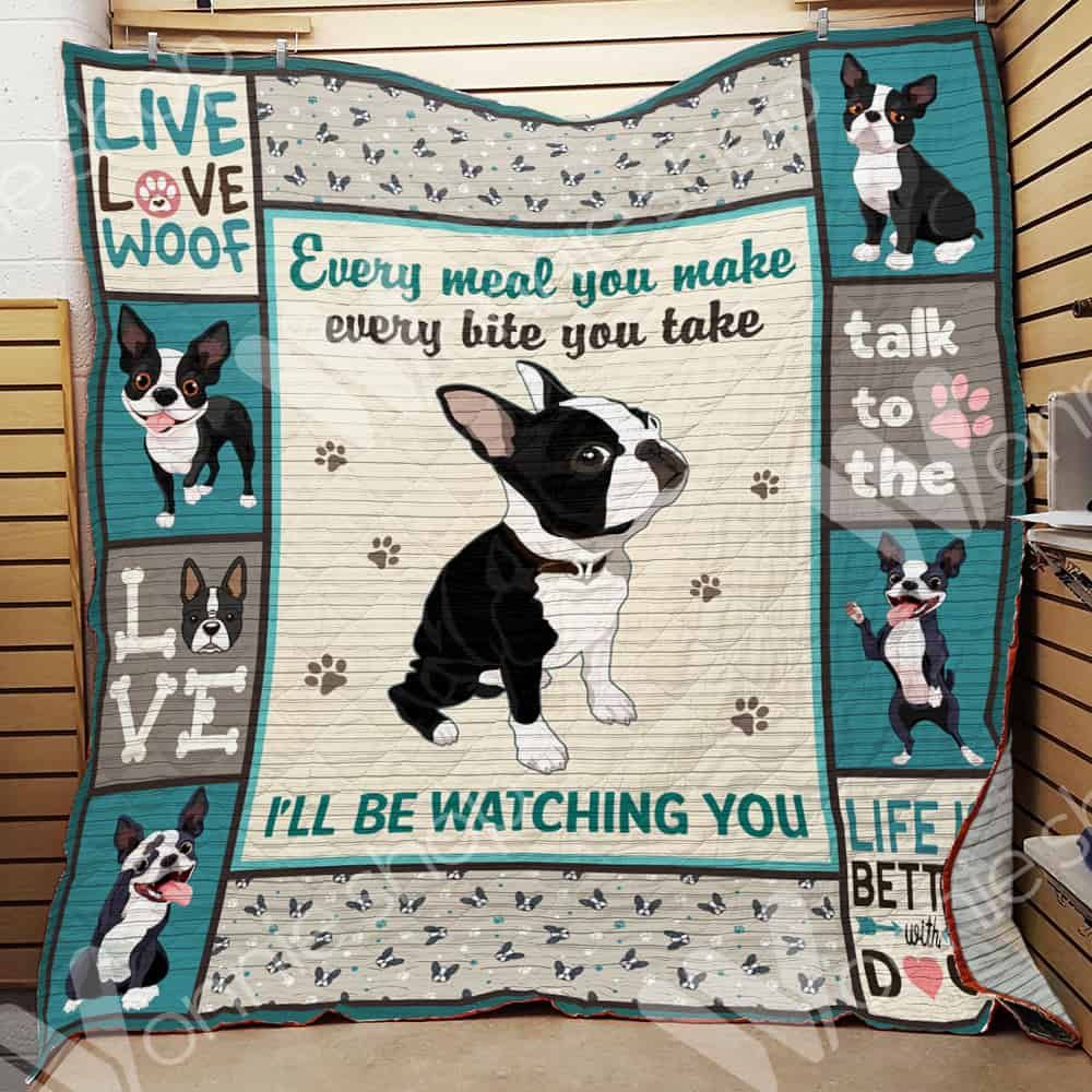 Boston Terrier Dog Quilt Blanket DHC0602601TD