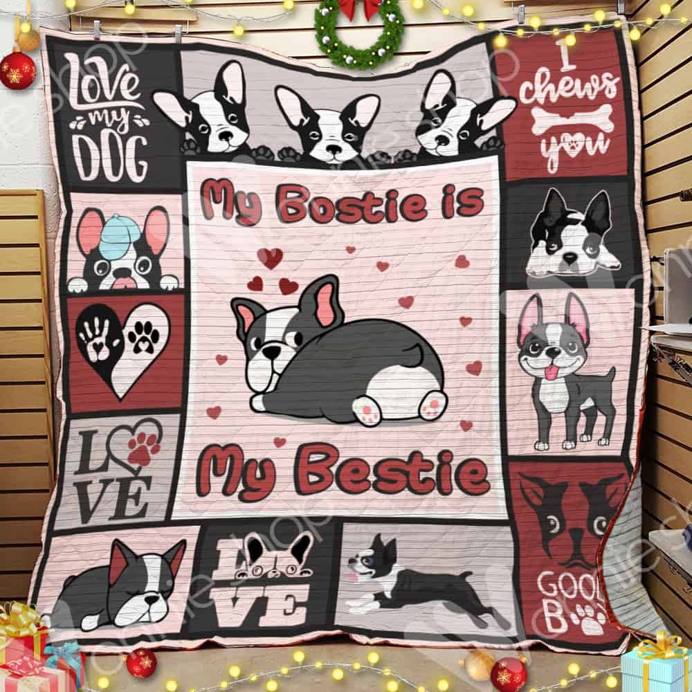 Boston Terrier Dog Quilt Blanket DHC0602669TD