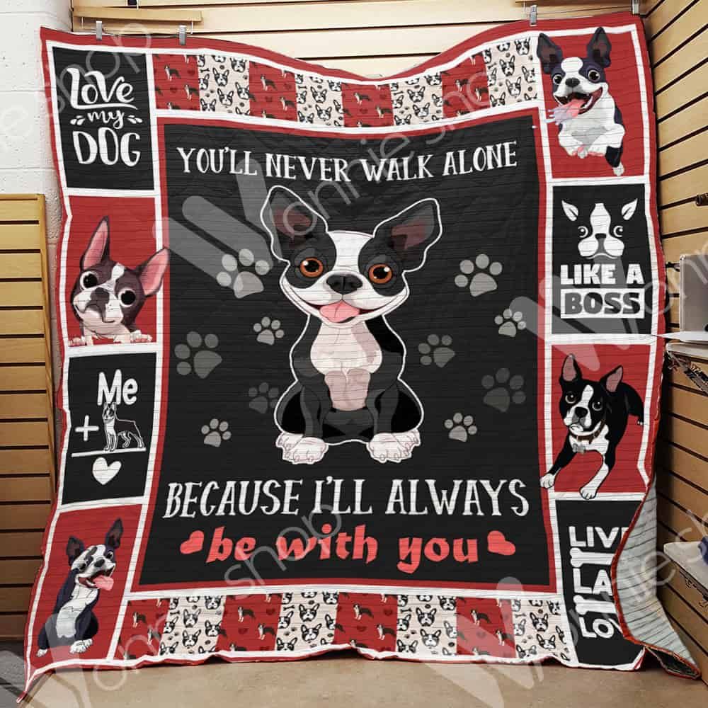 Boston Terrier Dog Quilt Blanket DHC0602681TD