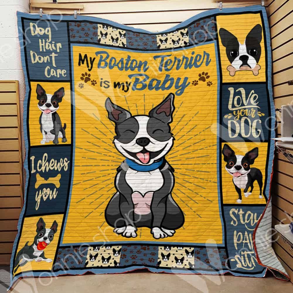 Boston Terrier Dog Quilt Blanket DHC0602702TD