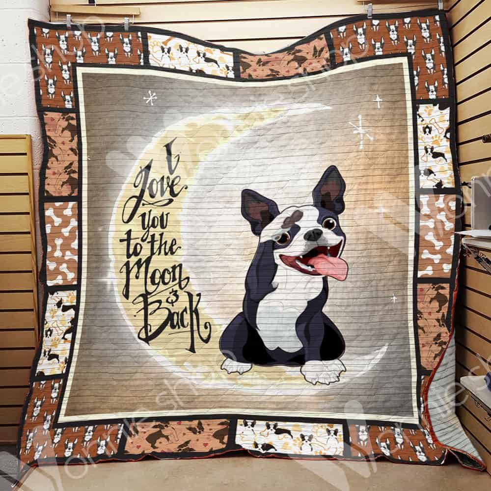 Boston Terrier Dog Quilt Blanket DHC0602787TD