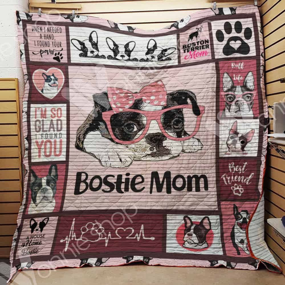 Boston Terrier Dog Quilt Blanket DHC1002602TD