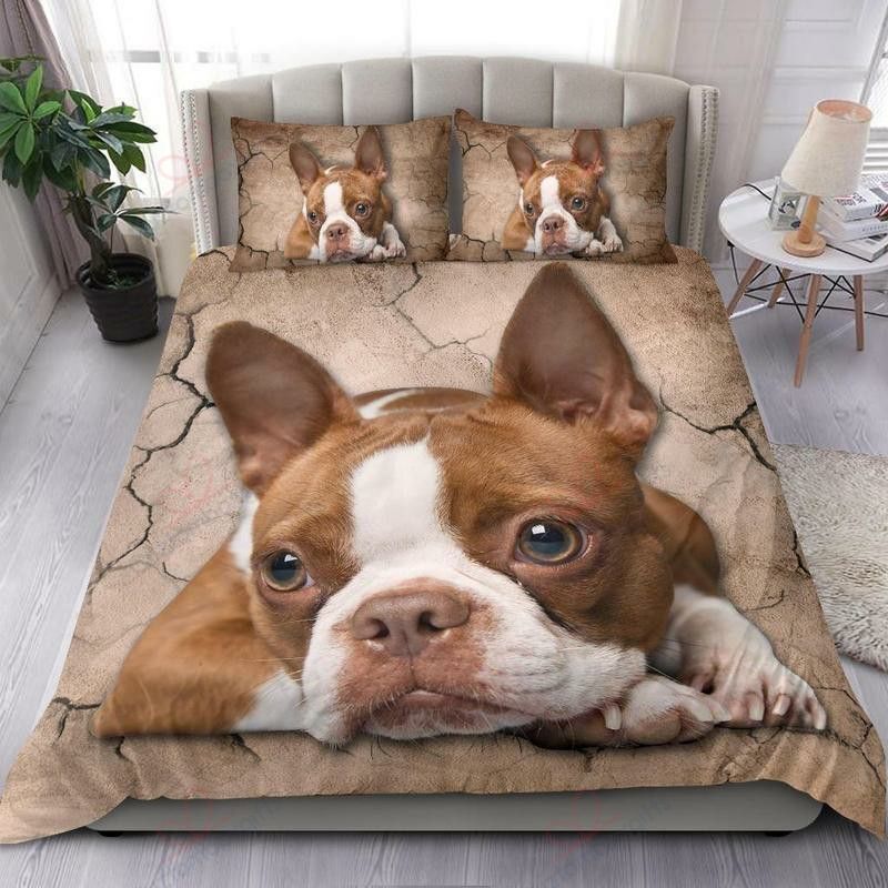 Boston Terrier Bedding Set