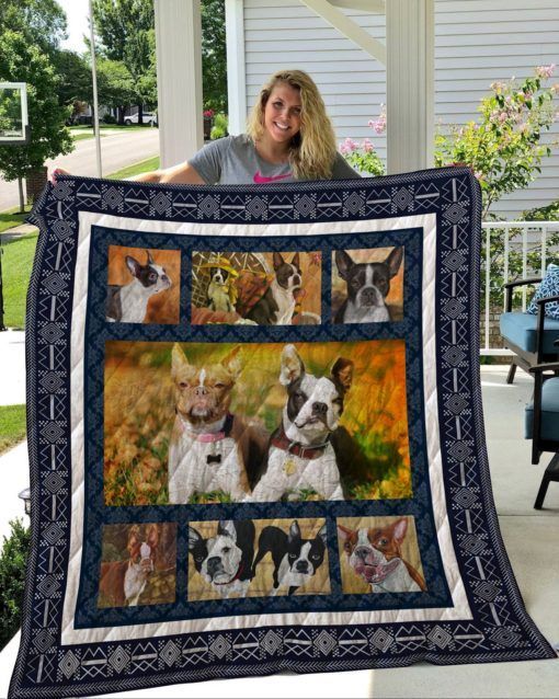 Boston Terrier Quilt Blanket DHC2911334VT