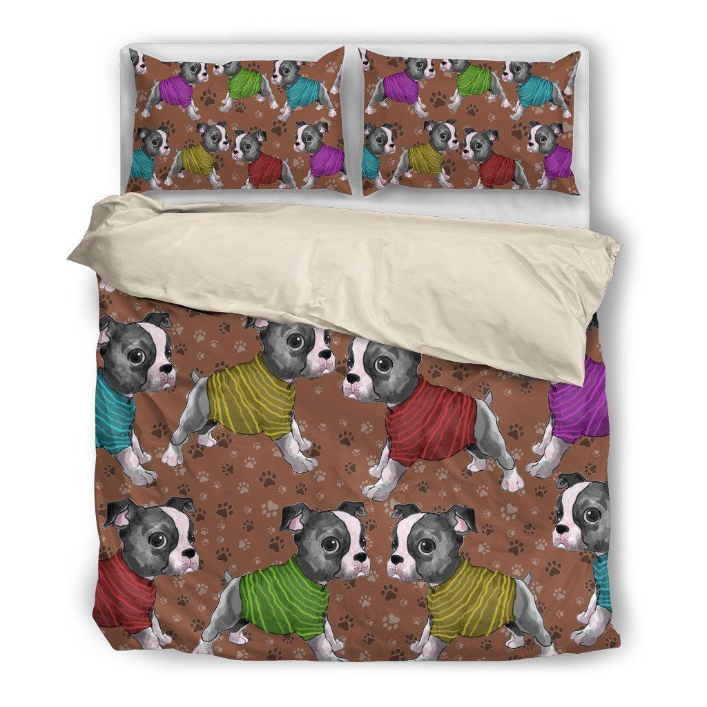 Boston Terriers Bedding Set