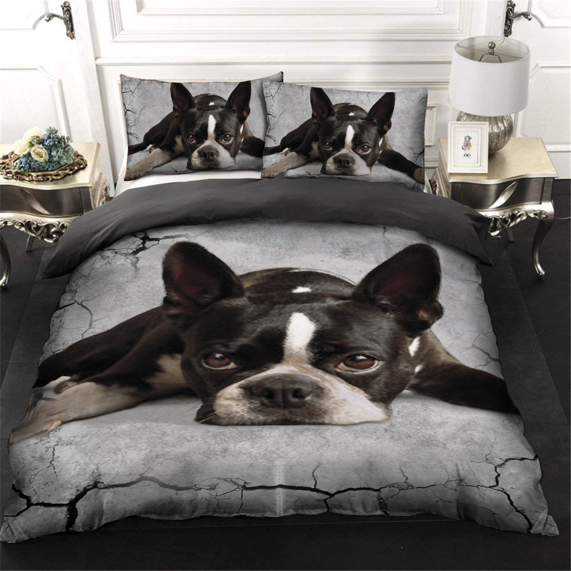 Boston Terriers Bedding Set