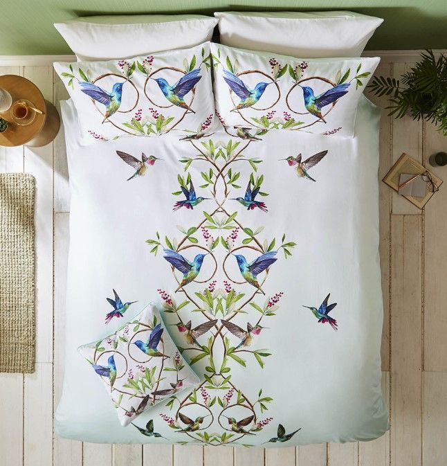 Botanical Bird Bedding Set