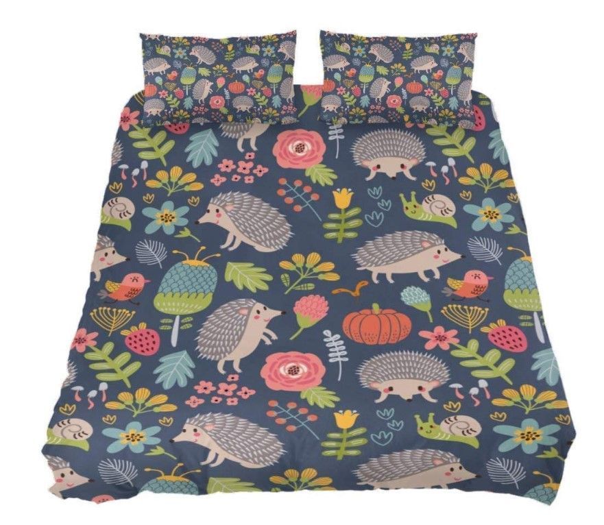 Botanical Hedgehog Bedding Set