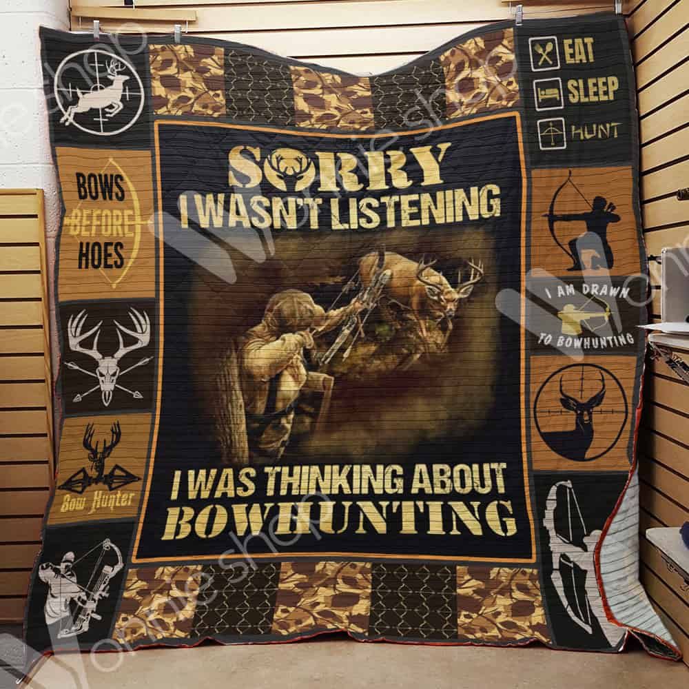 Bow Hunting Quilt Blanket DHC01021479TD