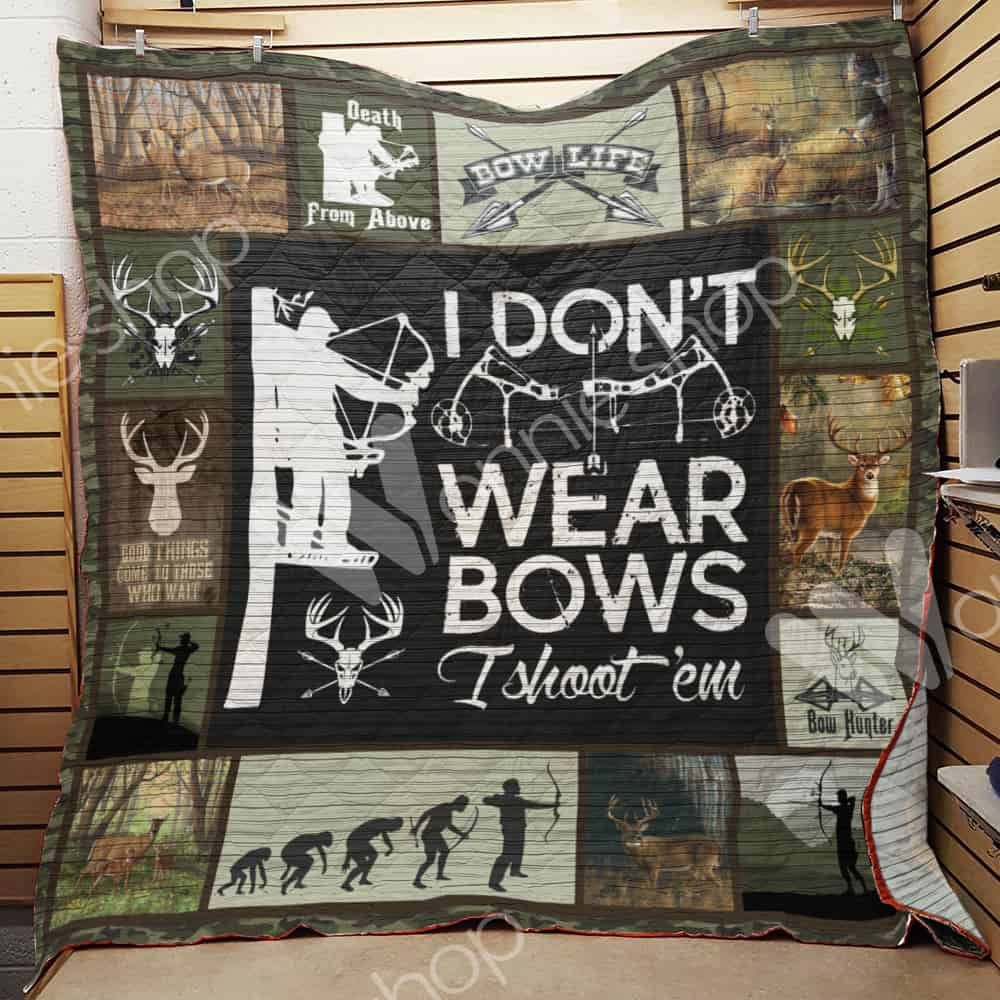 Bow Hunting Quilt Blanket DHC1102206TD