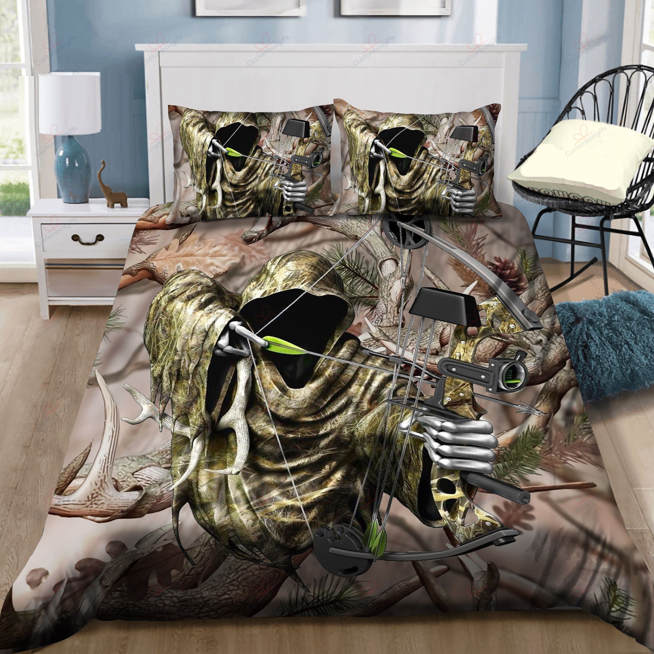 Bowhunting Camo Bedding Set