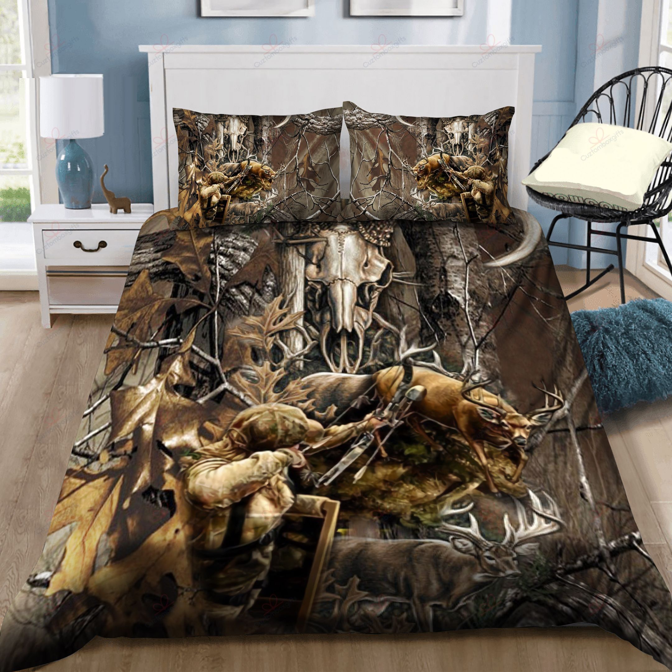 Bowhunting Deer Bedding Set