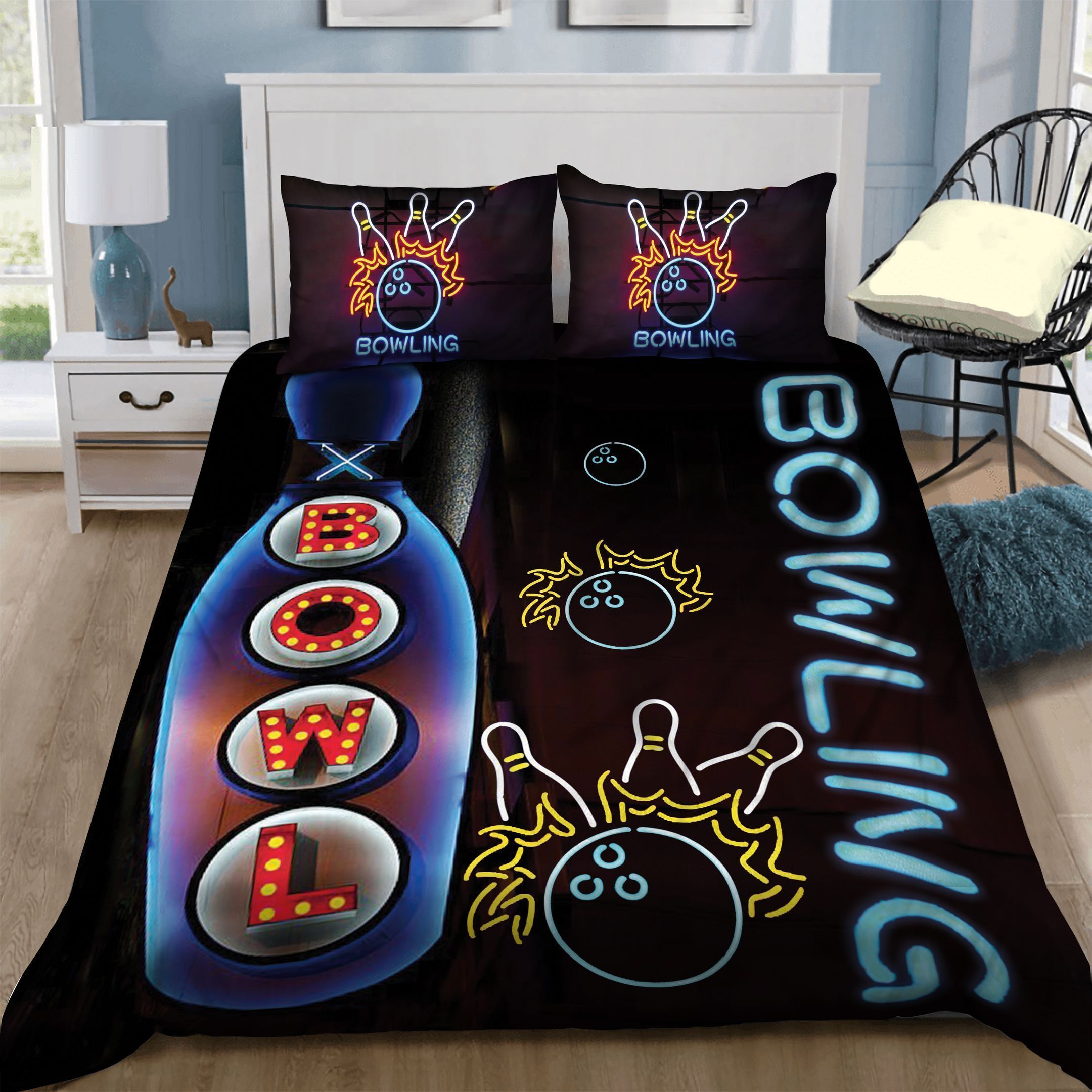 Bowling Bedding Set