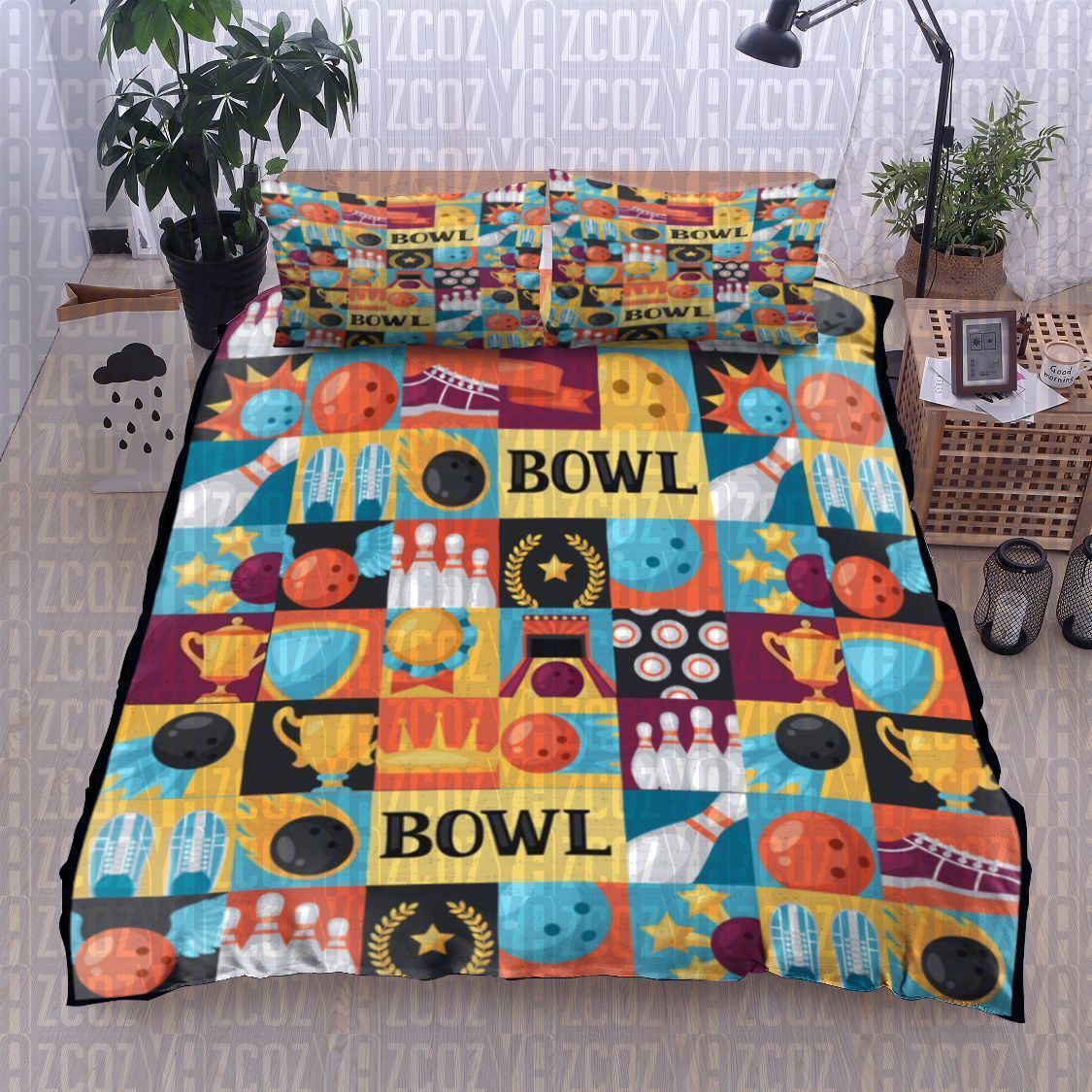 Bowling Bedding Set