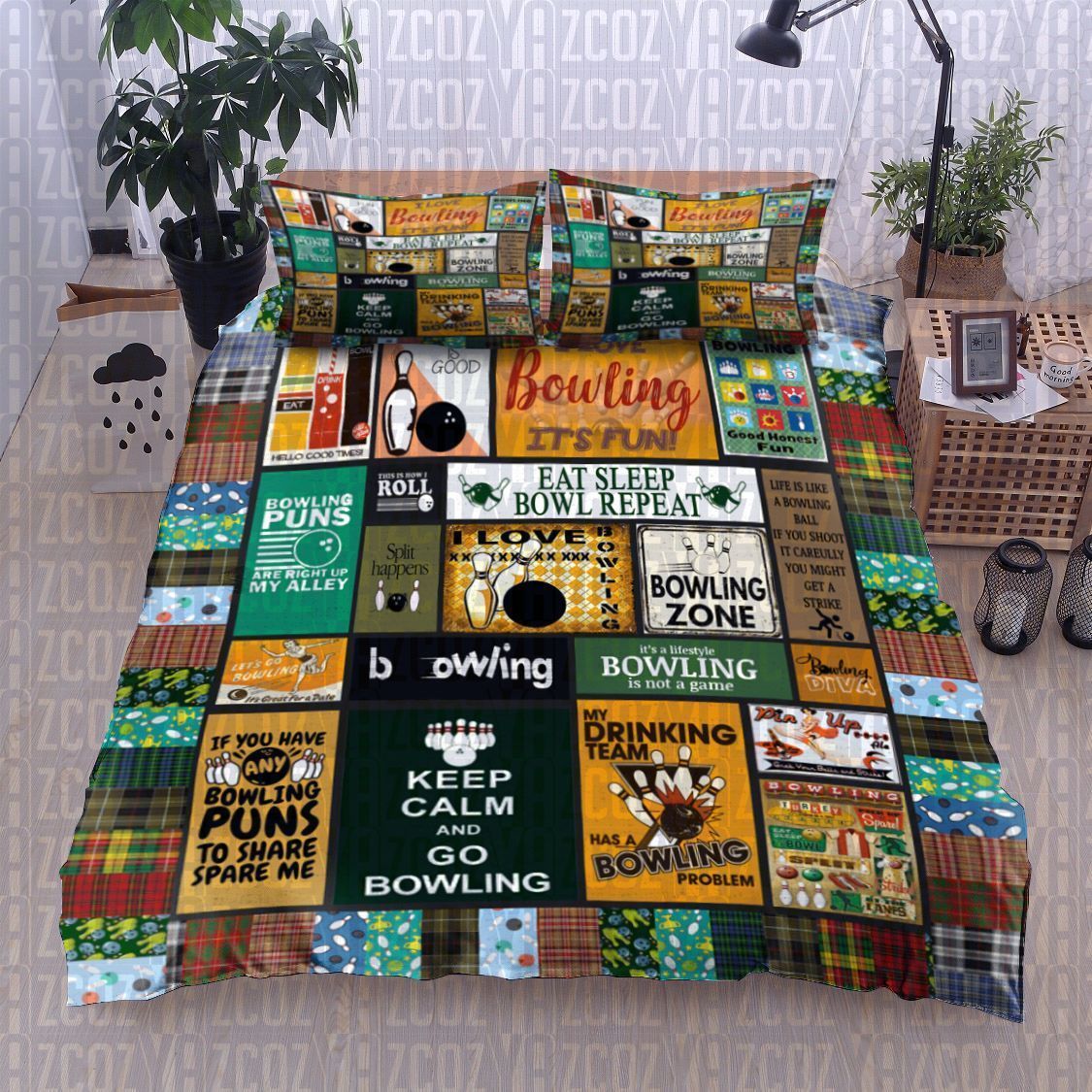 Bowling Bedding Set
