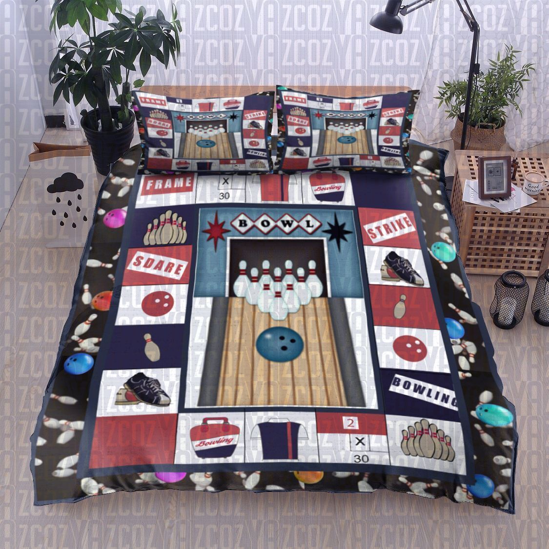 Bowling Bedding Set
