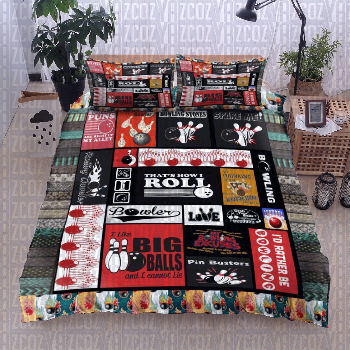 Bowling Bedding Set