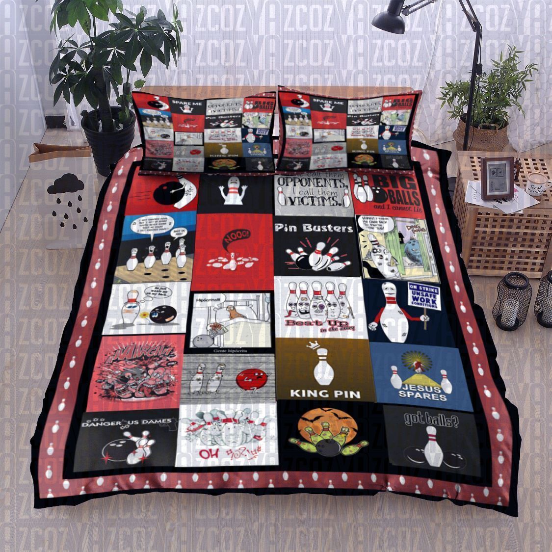 Bowling Bedding Set