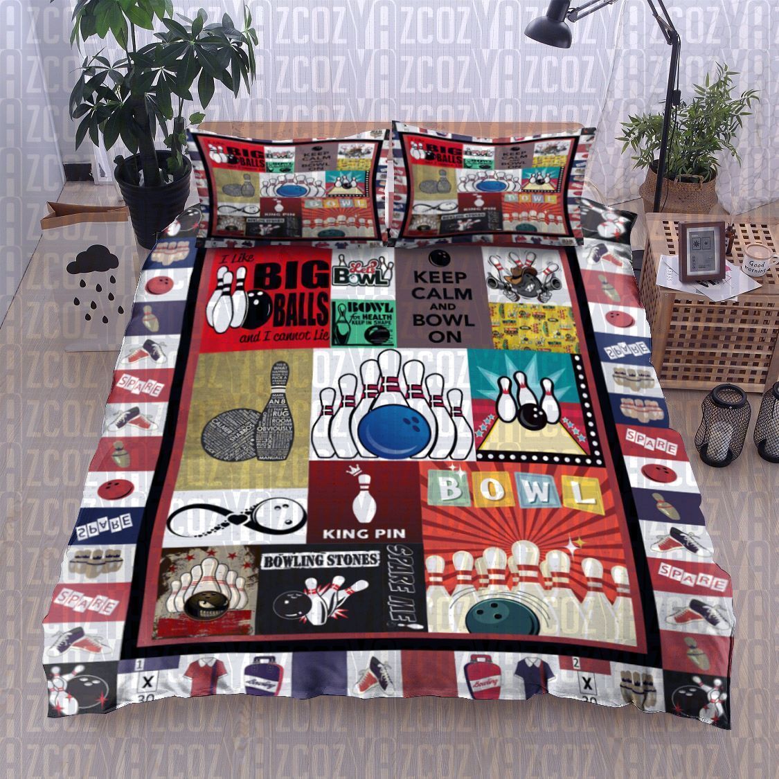Bowling Bedding Set
