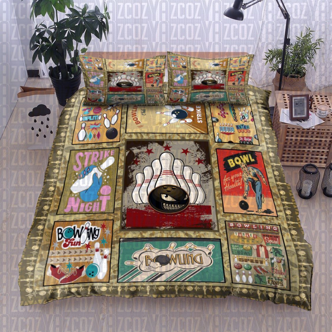 Bowling Bedding Set