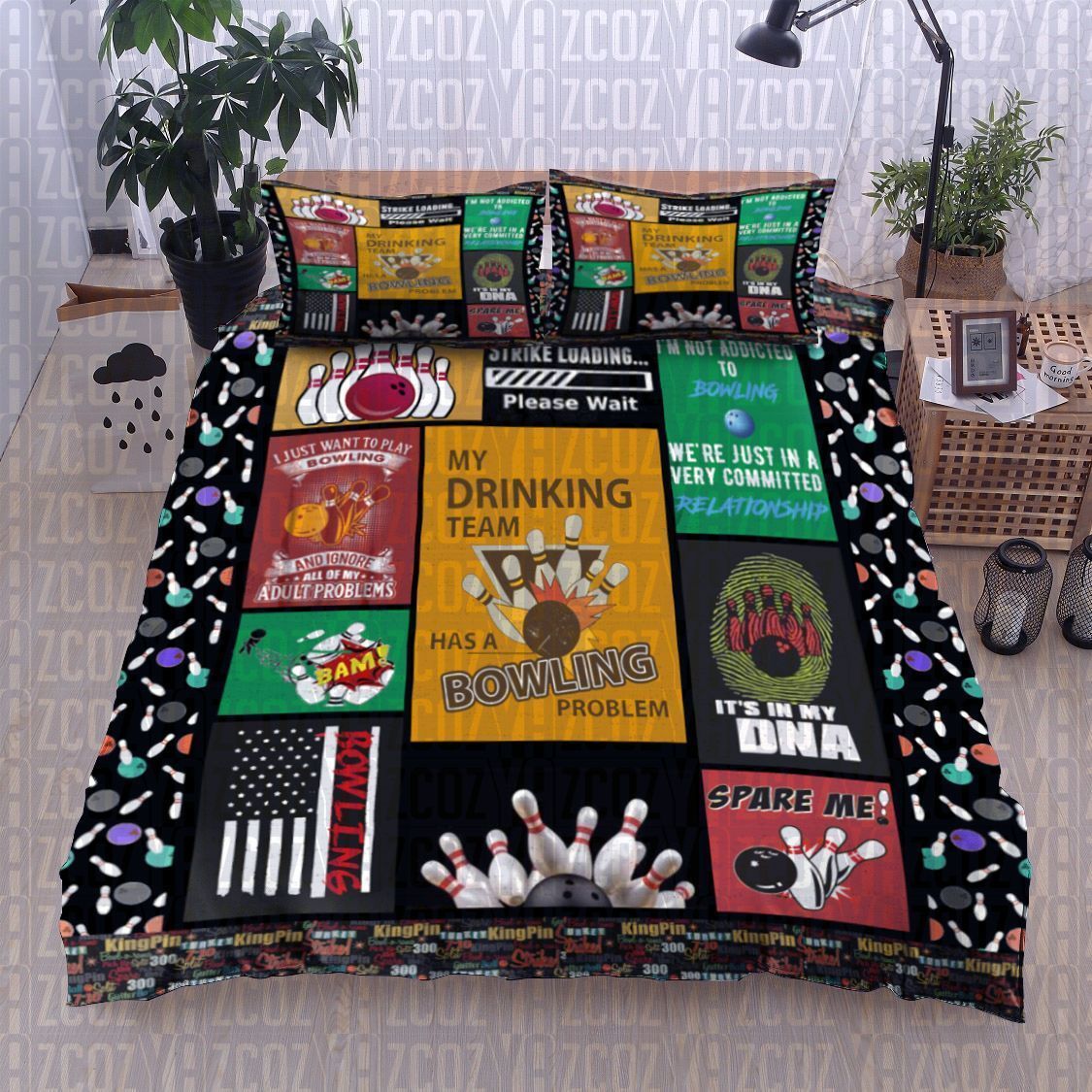 Bowling Bedding Set