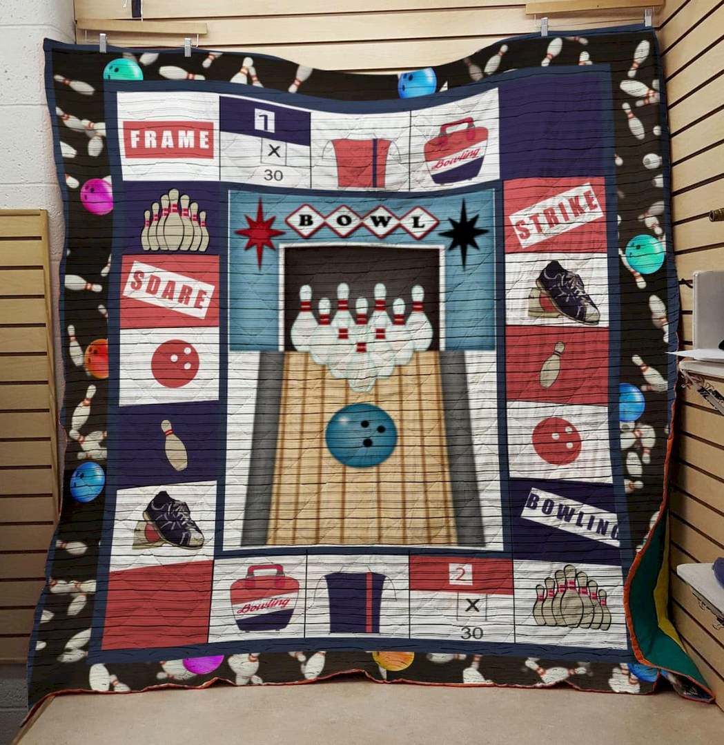 Bowling CLD250673 Quilt Blanket