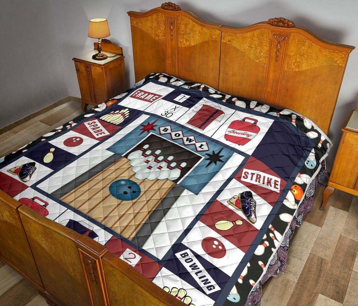 BOWLING FUNNY QUILT DHC281111336DD