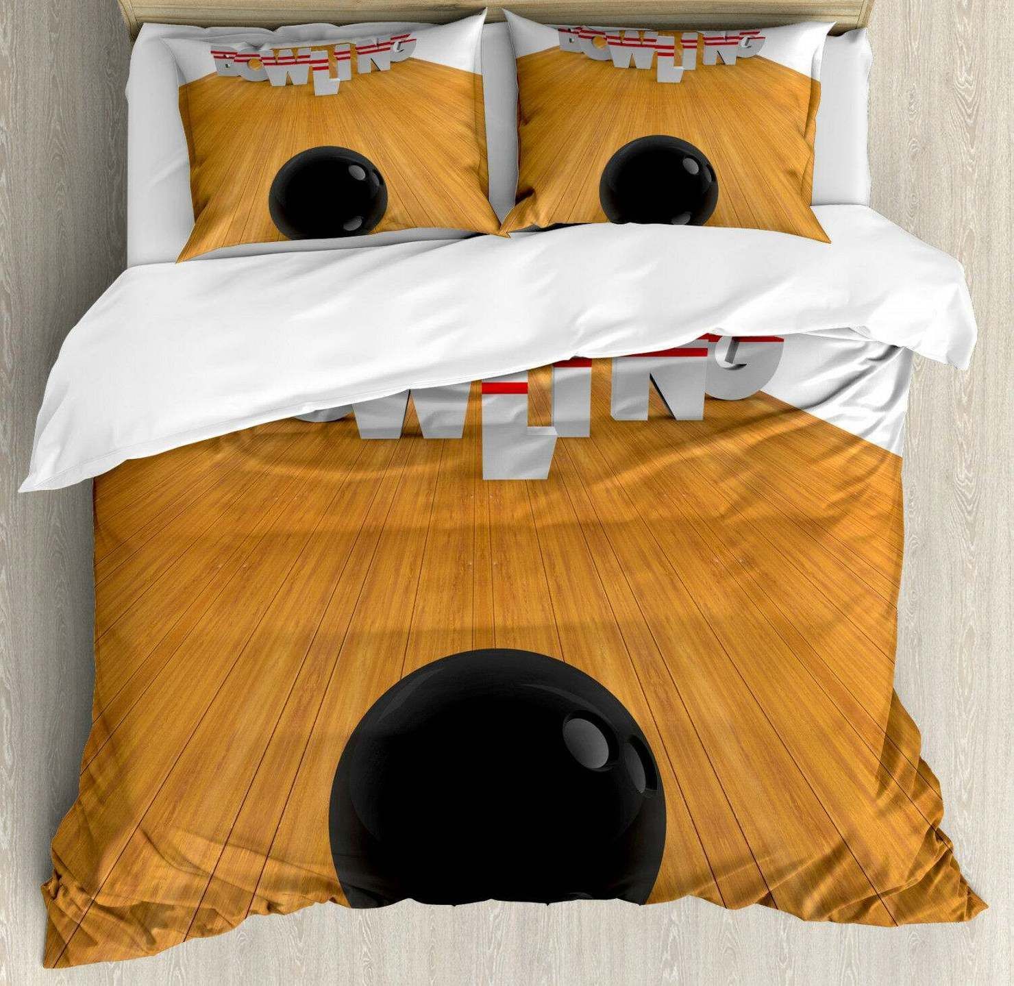 Bowling Party Bedding Set