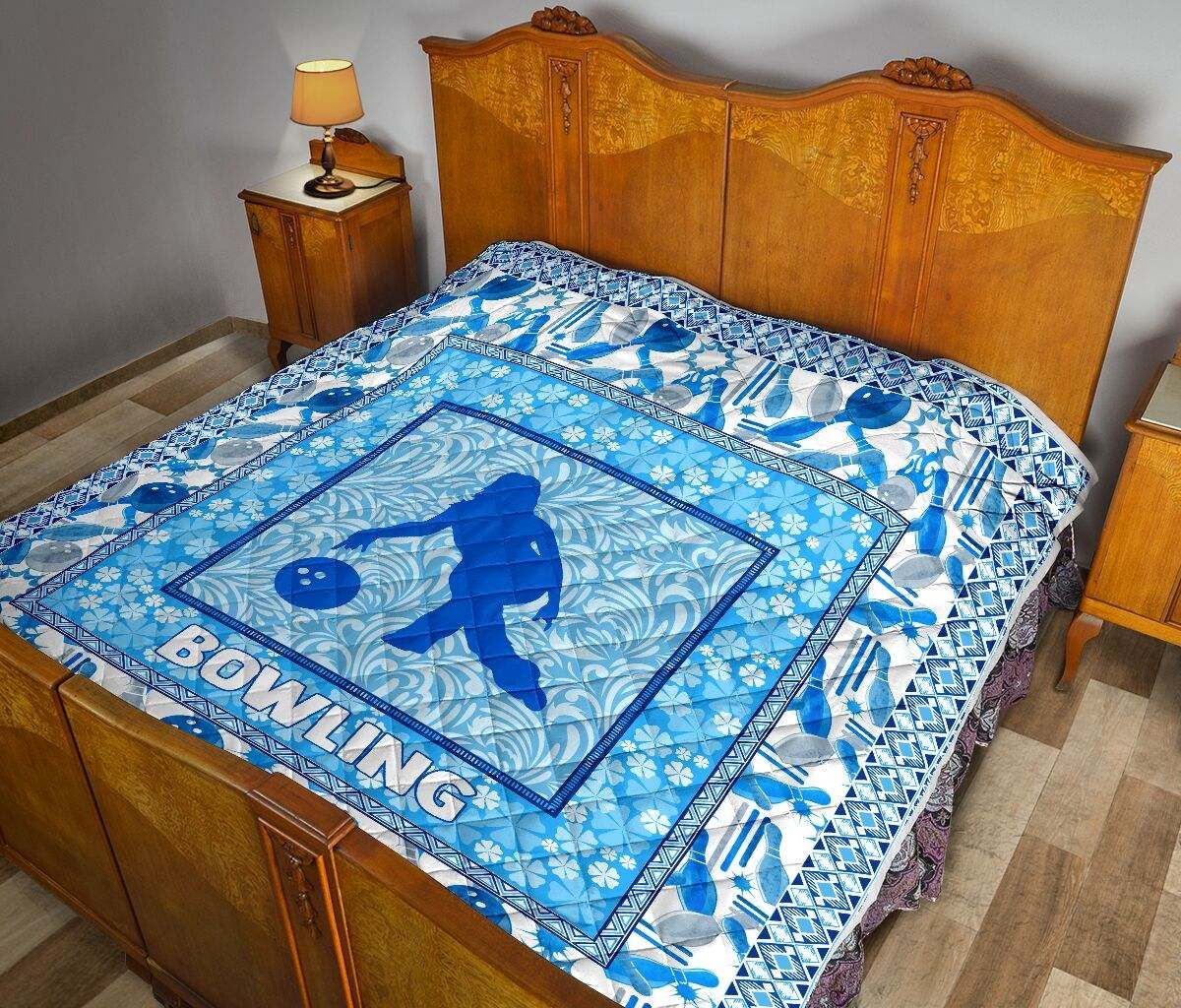 BOWLING PATTERN QUILT DHC281111333DD