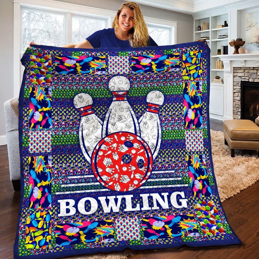 Bowling Quilt Blanket BBB060511SM
