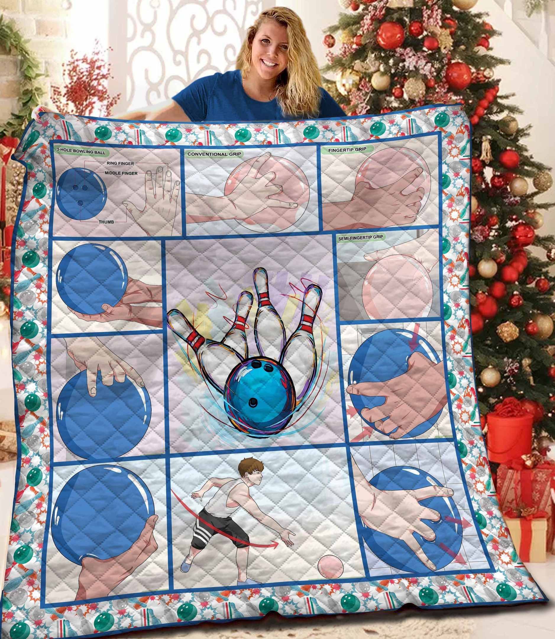 Bowling Quilt Blanket BBB061106MH