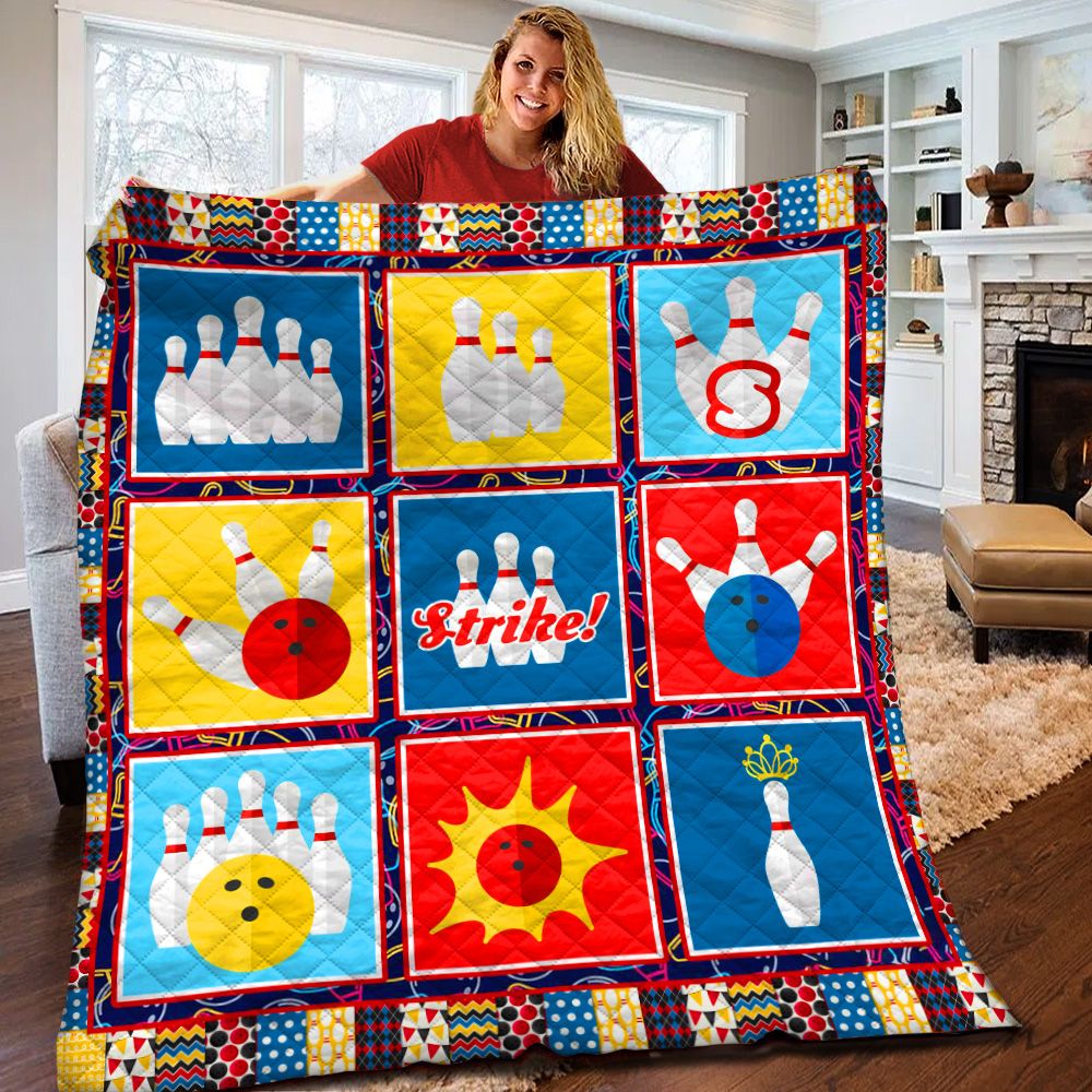 Bowling Quilt Blanket BBB150220HT