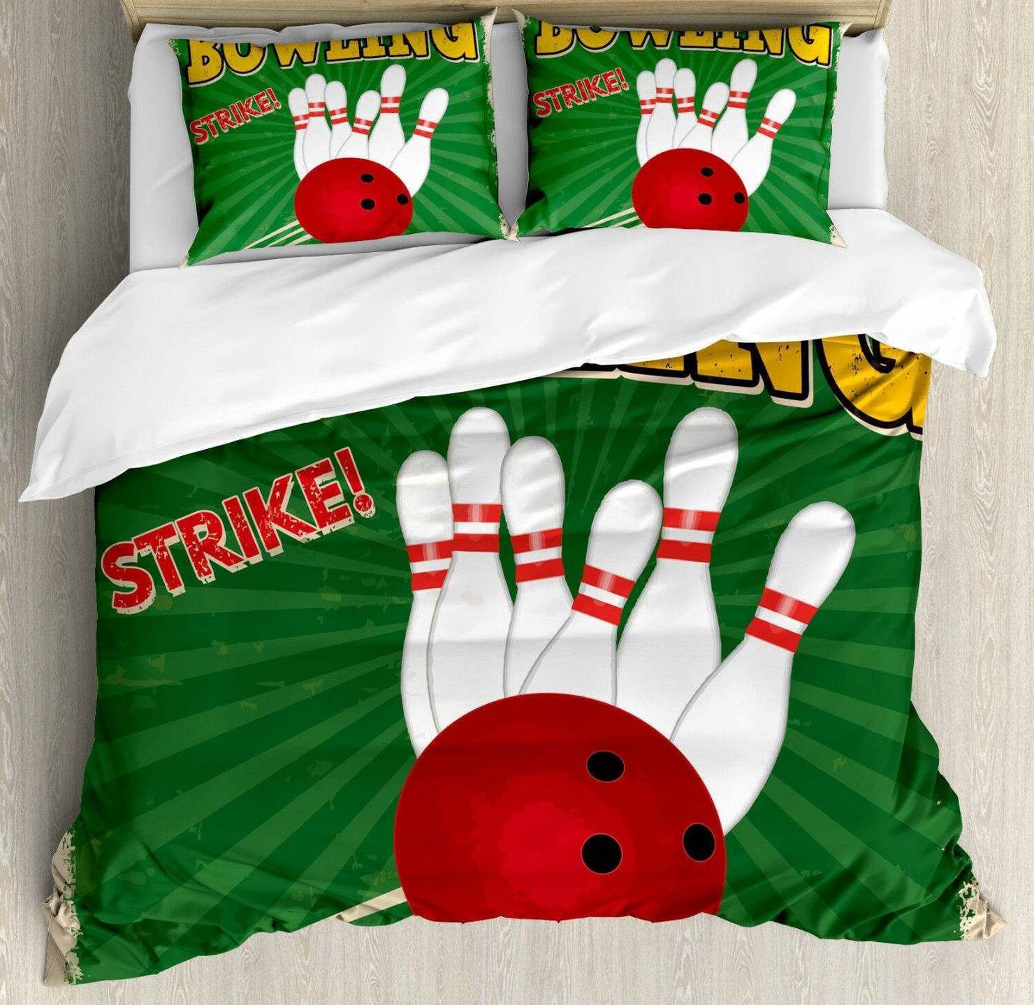 Bowling Strike Bedding Set