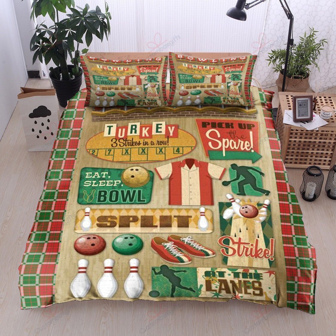 Bowling Strike Bedding Set