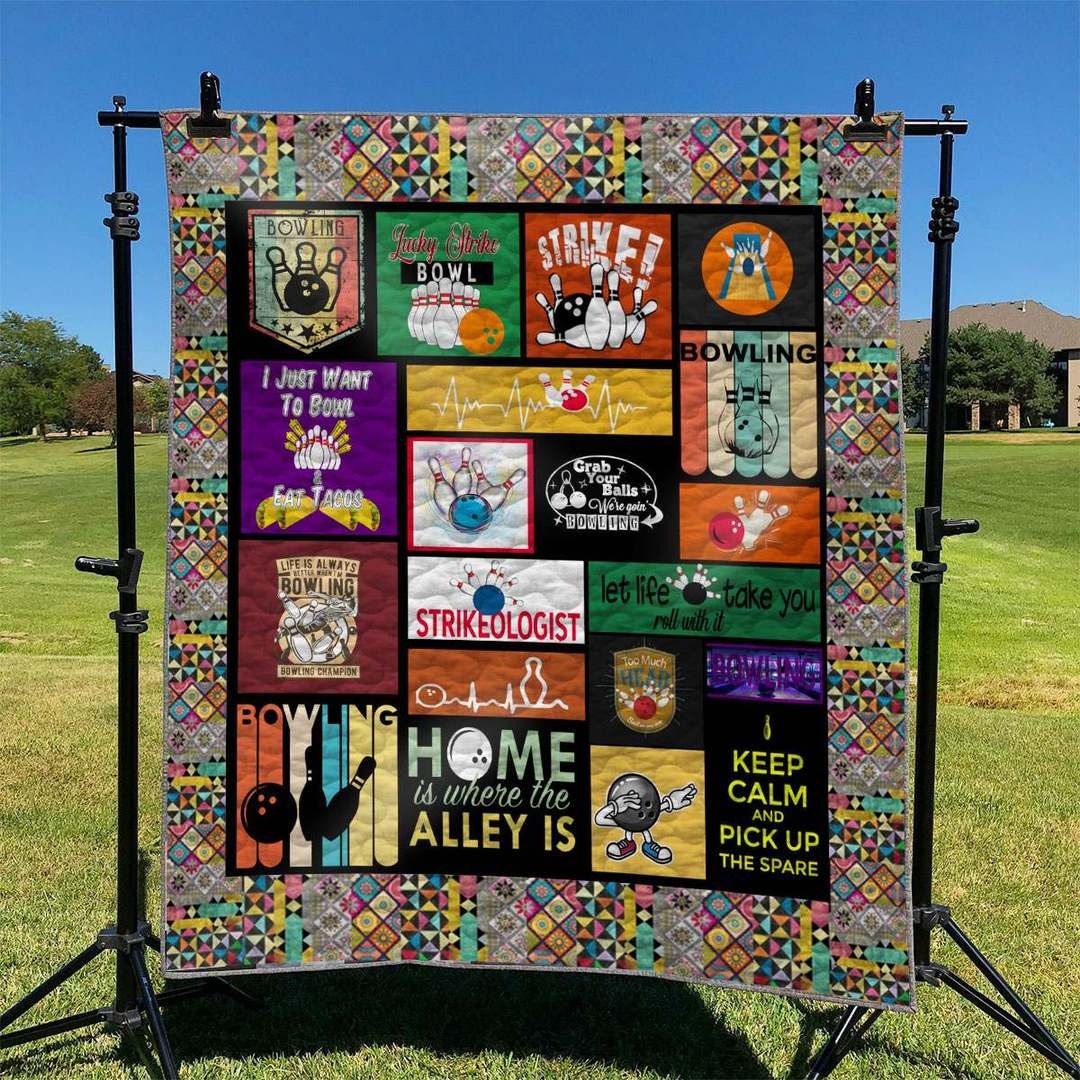 Bowling TD2809105 Quilt Blanket