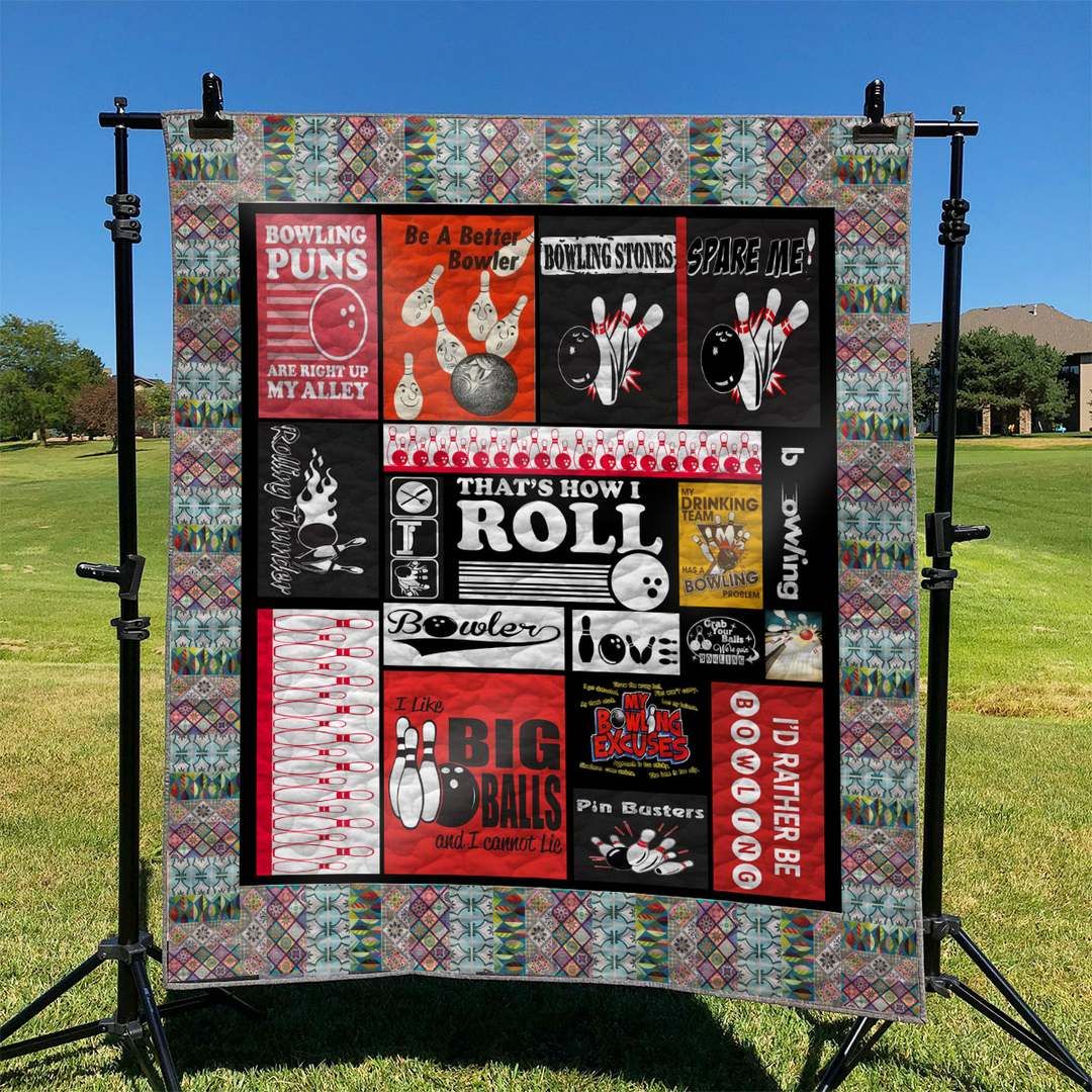 Bowling TD2809106 Quilt Blanket