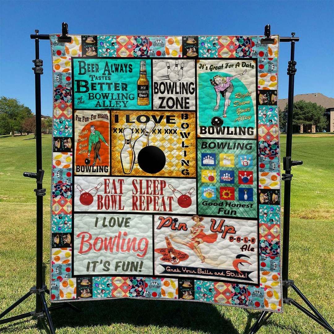 Bowling TD2809113 Quilt Blanket