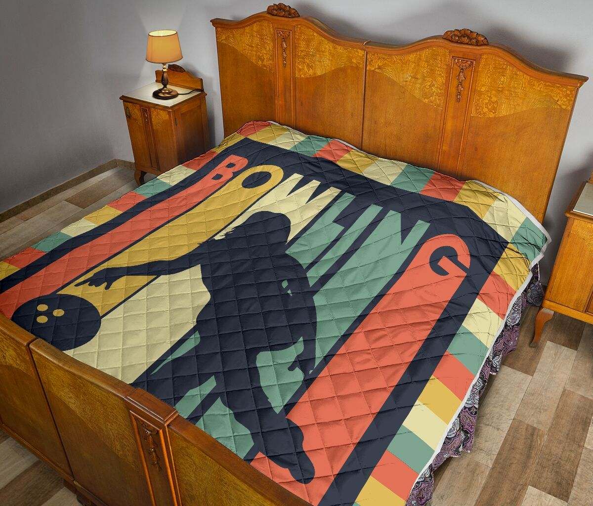 BOWLING VINTAGE COLOR QUILT DHC281111326DD