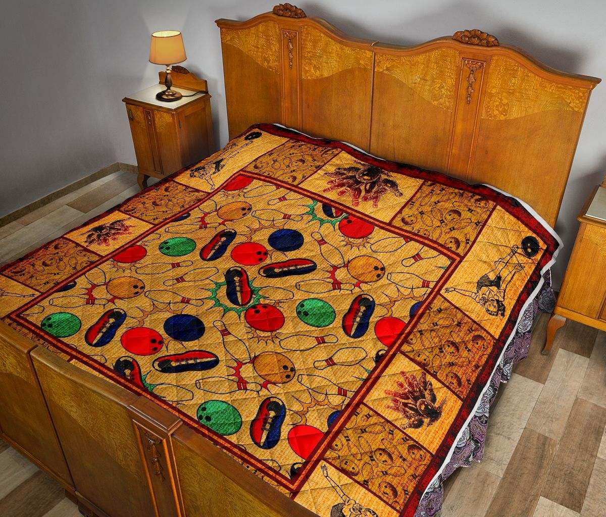 BOWLING VINTAGE QUILT DHC281111311DD