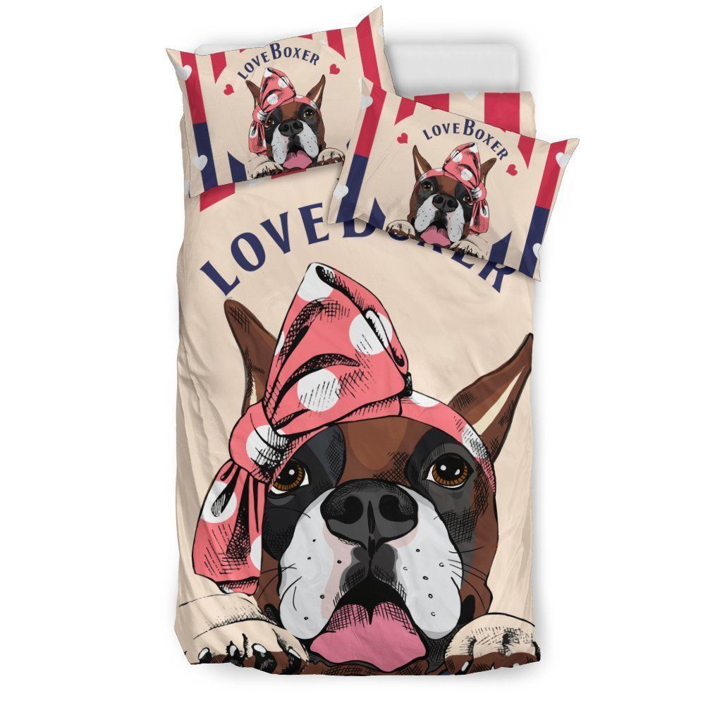 Boxer Bedding Set