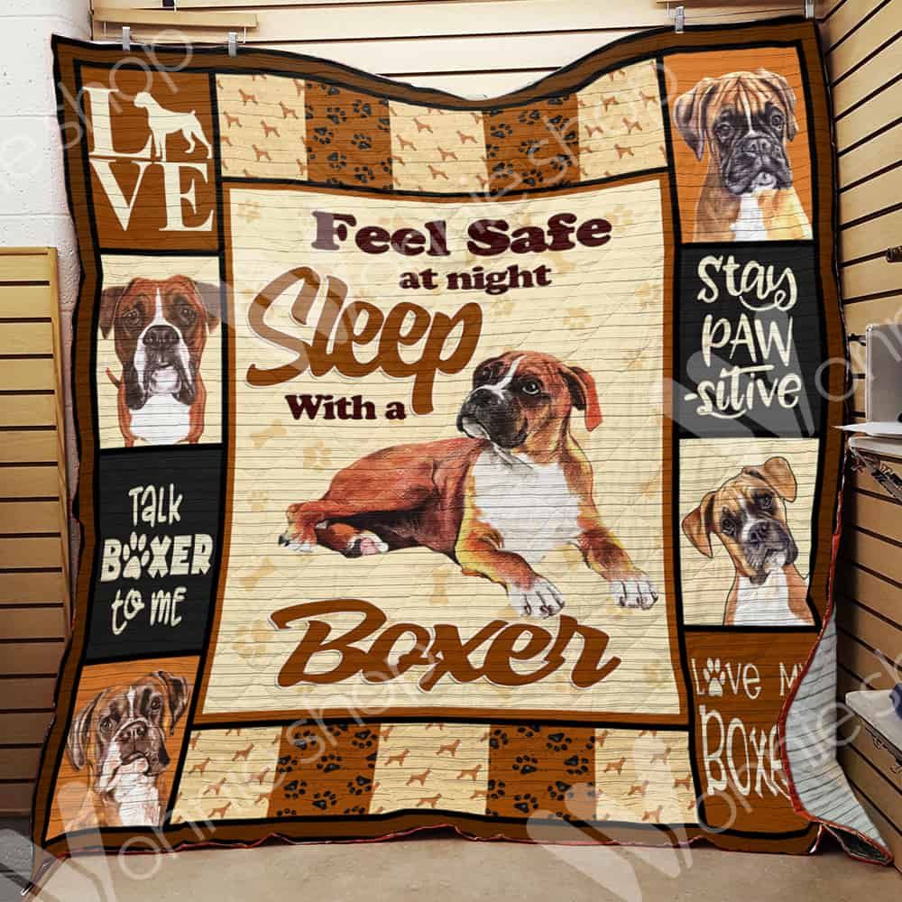 Boxer Dog Blanket LNT1012076 Quilt Blanket